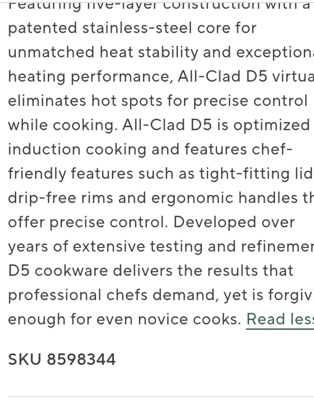 All-Clad D5 Stainless Steel 14